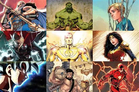 most powerful superhero dc and marvel|top 30 dc superheroes.